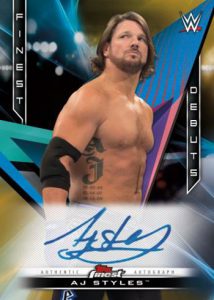 Decade's Finest Debuts Auto AJ Styles MOCK UP Decade's Finest Debuts Auto AJ Styles MOCK UP