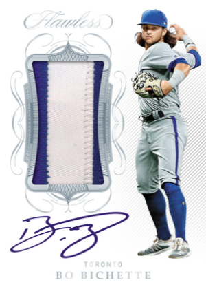 Rookie Patch Autograph Bo Bichette MOCK UP Rookie Patch Autograph Bo Bichette MOCK UP
