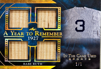 A Year to Remember Gold Babe Ruth