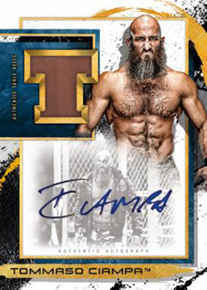 Auto Table Relics Tommaso Ciampa MOCK UP Auto Table Relics Tommaso Ciampa MOCK UP