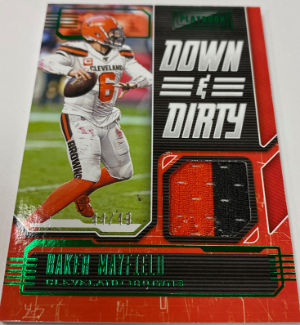 Down & Dirty Relics Green Baker Mayfield