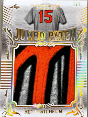 Jumbo Patch Gold Hoyt Wilhelm