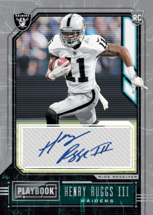 Rookie Signatures Henry Ruggs III MOCK UP Rookie Signatures Henry Ruggs III MOCK UP