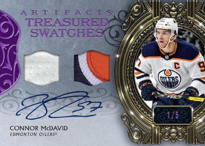 Treasured Swatch Auto Premium Connor McDavid MOCK UP Treasured Swatch Auto Premium Connor McDavid MOCK UP