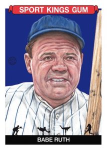 Base Babe Ruth MOCK UP Base Babe Ruth MOCK UP