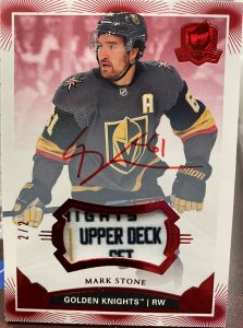 Base Red Foil Tag Mark Stone