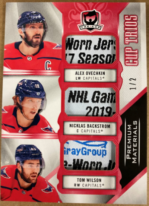 Cup Trios Red Tag Alex Ovechkin, Nicklas Backstrom, Tom Wilson Cup Trios Red Tag Alex Ovechkin, Nicklas Backstrom, Tom Wilson