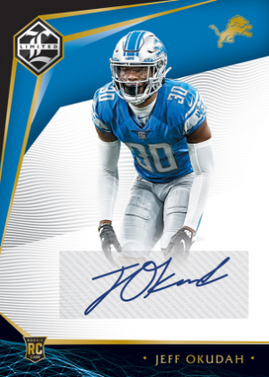 Rookie Auto Gold Spotlight Jeff Okudah MOCK UP