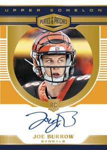 Rookie Upper Echelon Gold Joe Burrow MOCK UP Rookie Upper Echelon Gold Joe Burrow MOCK UP