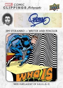Comic Clippings Auto Jim Steranko MOCK UP