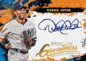 Dawn of Greatness Orange Derek Jeter MOCK UP Dawn of Greatness Orange Derek Jeter MOCK UP
