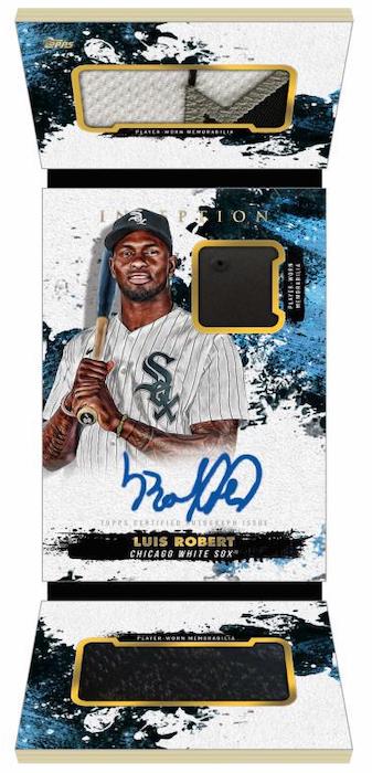 Gameday Gear Auto Relic Book Luis Robert MOCK UP Gameday Gear Auto Relic Book Luis Robert MOCK UP