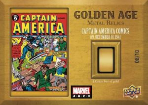 Metal Relics Captain America Comics MOCK UP