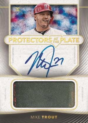 Protectors at the Plate Collection Mike Trout MOCK UP