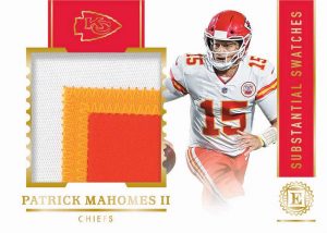 Substantial Swatches Gold Patrick Mahomes II MOCK UP Substantial Swatches Gold Patrick Mahomes II MOCK UP