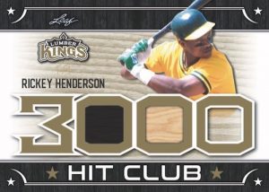 The 3000 Hit Club Relics Rickey Henderson MOCK UP The 3000 Hit Club Relics Rickey Henderson MOCK UP