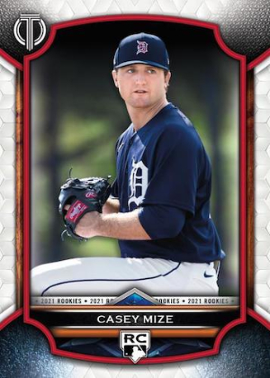 2021 Rookies Red Casey Mize MOCK UP