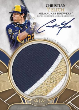 Auto Prodigious Patches Christian Yelich MOCK UP