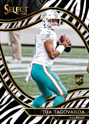 Base Field Level Zebra Tua Tagovailoa MOCK UP