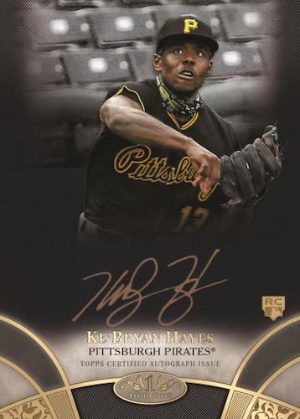 Break Out Autograph Bronze Ink KeBryan Hayes MOCK UP