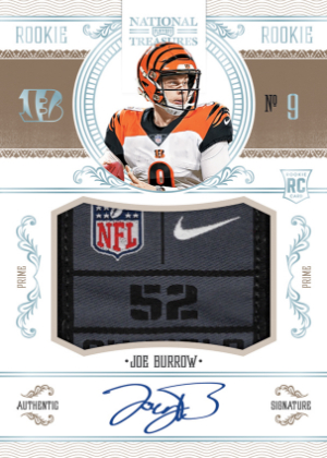 Crossover Rookie Patch Auto Brand Logo Joe Burrow MOCK UP