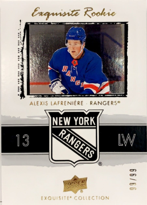 Exquisite Collection Rookies Gold Spectrum Alexis Lafreniere