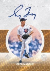 Hall of Fame Icons Auto Greg Maddux MOCK UP