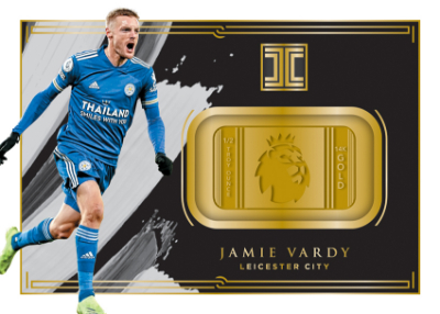 Premier League Logo Gold Jamie Vardy MOCK UP Premier League Logo Gold Jamie Vardy MOCK UP