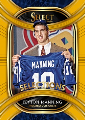 Select1ons Gold Prizm Peyton Manning MOCK UP