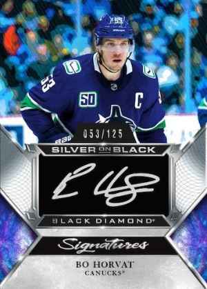 Silver on Black Signatures Bo Horvat MOCK UP