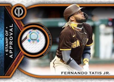 Stamp of Approval Relics Fernando Tatis Jr MOCK UP Stamp of Approval Relics Fernando Tatis Jr MOCK UP