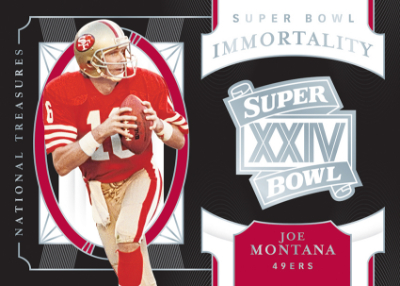 Super Bowl Immortality Joe Montana MOCK UP