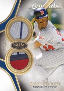 Tier One Legends Relic Kirby Puckett MOCK UP