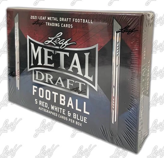 2021 Leaf Metal Draft Football