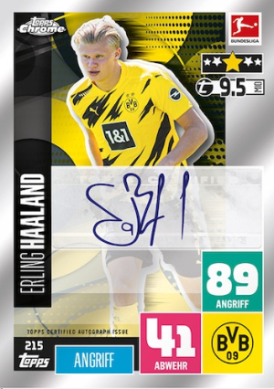 Autographs Erling Haaland MOCK UP