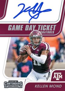 Game Day Ticket Signatures Kellen Mond MOCK UP Game Day Ticket Signatures Kellen Mond MOCK UP