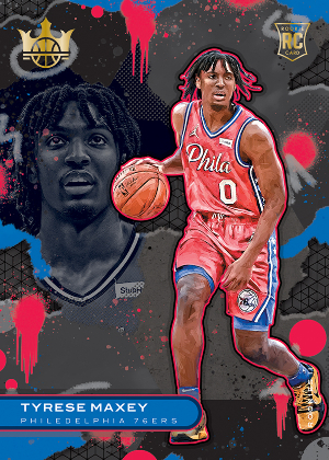 Rookies II Tyrese Maxey MOCK UP Rookies II Tyrese Maxey MOCK UP