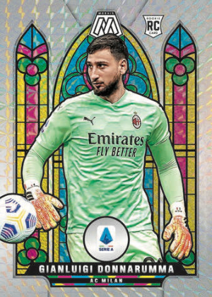 Serie A Stained Glass Gianluigi Donnarumma MOCK UP