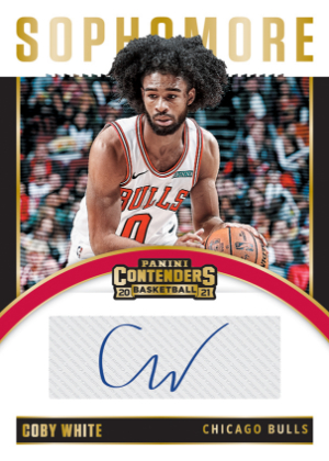 Sophomore Contenders Auto Coby White MOCK UP Sophomore Contenders Auto Coby White MOCK UP