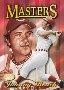 1997 Topps Finest Masters Johnny Bench MOCK UP 1997 Topps Finest Masters Johnny Bench MOCK UP