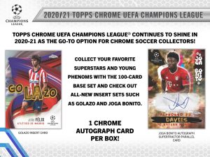 2020-21 Topps Chrome UEFA Champions League Soccer