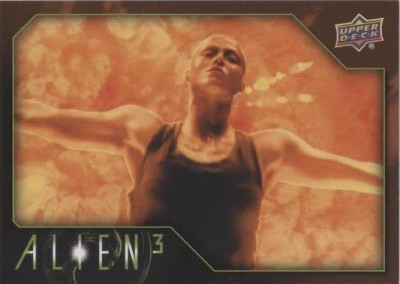 Upper Deck Alien 3 Foil Autograph Card MS-PG Peter Guinness 