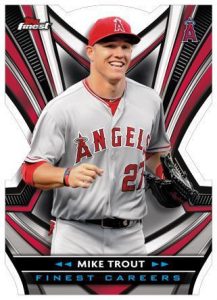 Finest Careers Die-Cut Mike Trout MOCK UP Finest Careers Die-Cut Mike Trout MOCK UP