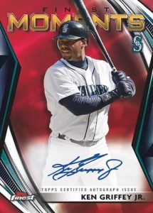 Finest Moments Auto Ken Griffey Jr Red Refractor MOCK UP Finest Moments Auto Ken Griffey Jr Red Refractor MOCK UP