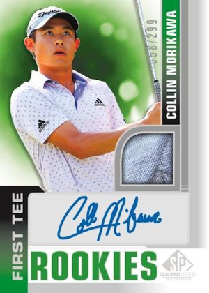 First Tee Rookies Auto Relics Collin Morikawa MOCK UP First Tee Rookies Auto Relics Collin Morikawa MOCK UP
