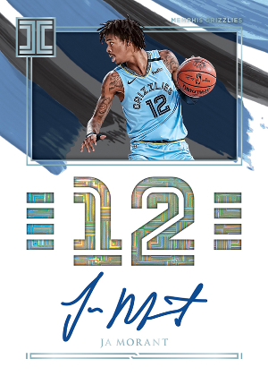 Impeccable Jersey Number Auto Ja Morant MOCK UP Impeccable Jersey Number Auto Ja Morant MOCK UP