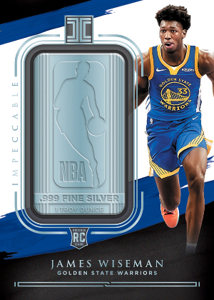 Silver NBA Logo James Wiseman MOCK UP Silver NBA Logo James Wiseman MOCK UP