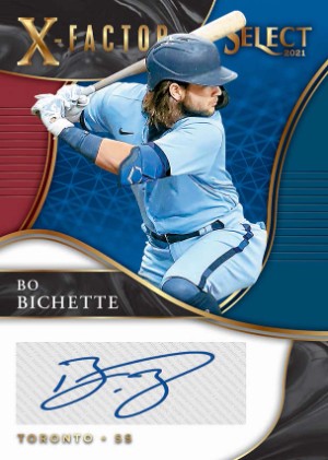 X-Factor Signatures Tri Color Bo Bichette MOCK UP