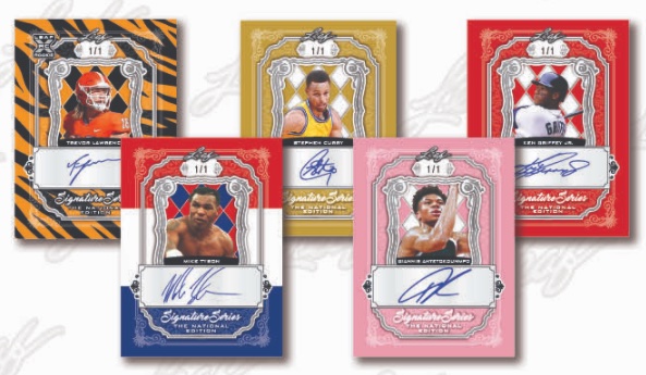2021 Leaf National Signature Series Autographs