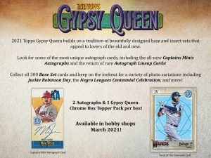 2021 Topps Gypsy Queen Baseball